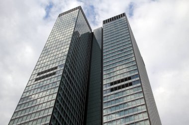 Frankfurt 'un finans bölgesinde bina
