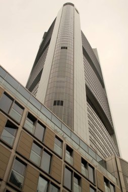 Frankfurt 'un finans bölgesinde bina