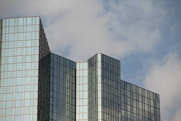 Edificio Distrito Financiero Frankfurt —  Fotos de Stock