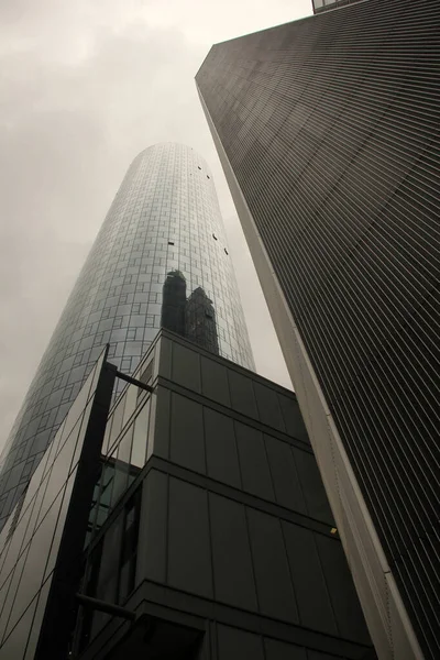 Edificio Distrito Financiero Frankfurt —  Fotos de Stock