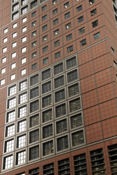 Edifício Distrito Financeiro Frankfurt — Fotografia de Stock