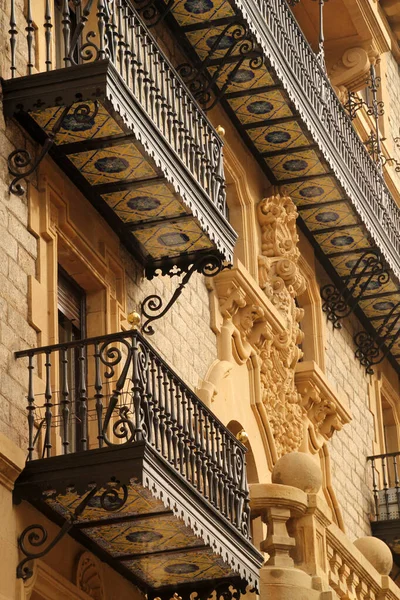 Edificio Quartiere Bilbao — Foto Stock