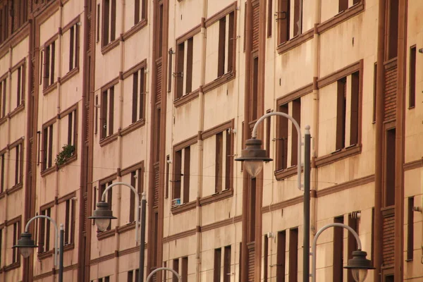 Gebäude Einem Viertel Von Bilbao — Stockfoto