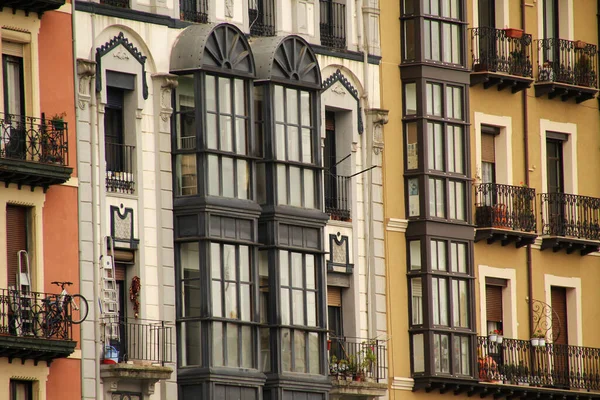 Edificio Barrio Bilbao — Foto de Stock