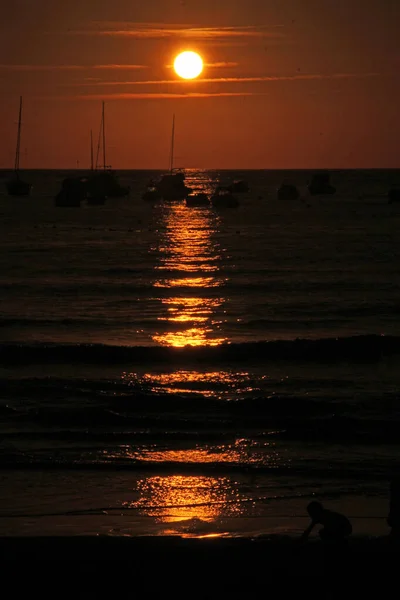 Bay San Sebastian Dusk — Stock Photo, Image