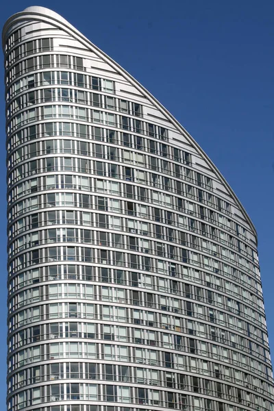 Wieża Biurowa Canary Wharf Londyn — Zdjęcie stockowe