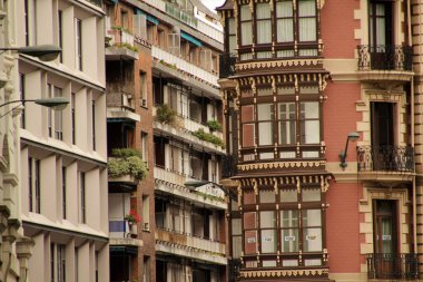 Bilbao mahallesinde bir bina.