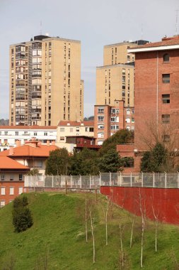 Bilbao mahallesinde bir bina.