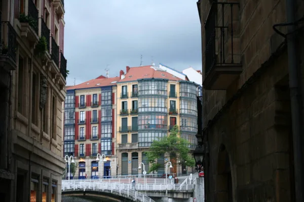 Bilbao Mahallesinde Bir Bina — Stok fotoğraf