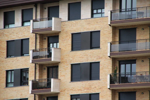 Edificio Barrio Bilbao — Foto de Stock