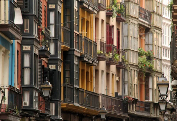 Edificio Barrio Bilbao — Foto de Stock