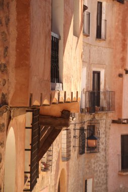 Albarracin köyünün manzarası