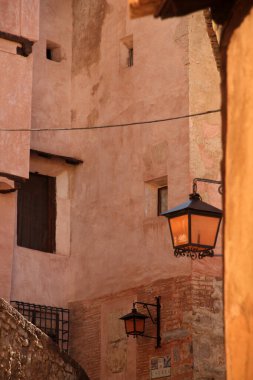 Albarracin köyünün manzarası