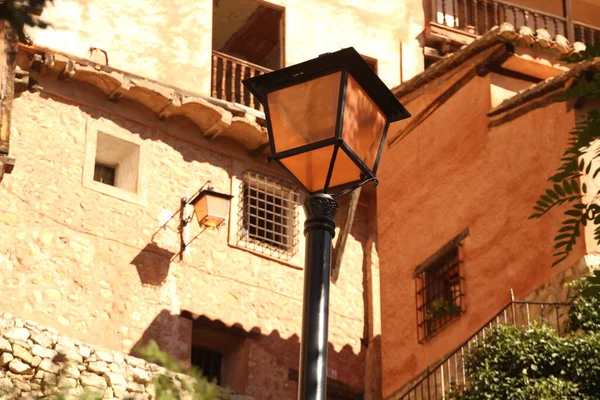 Stadtansicht Dorf Albarracin Spanien — Stockfoto