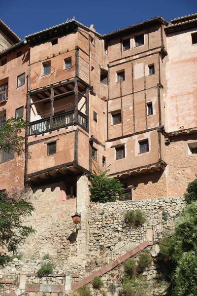 Vista Urbana Aldeia Albarracin Espanha — Fotografia de Stock