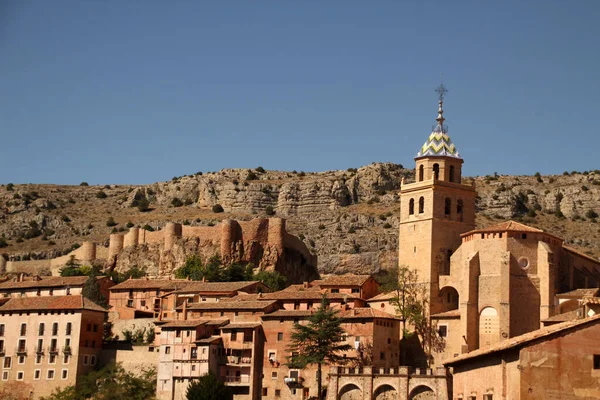 Vista Del Pueblo Albarracin — Foto de Stock