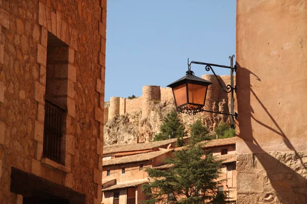 Vista Del Pueblo Albarracin — Foto de Stock
