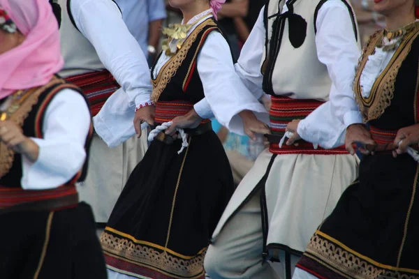 Dança Balcânica Tradicional Festival — Fotografia de Stock