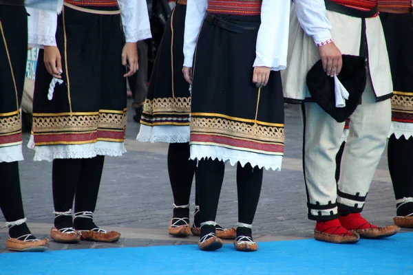 Traditionell Balkanisk Dans Festival — Stockfoto