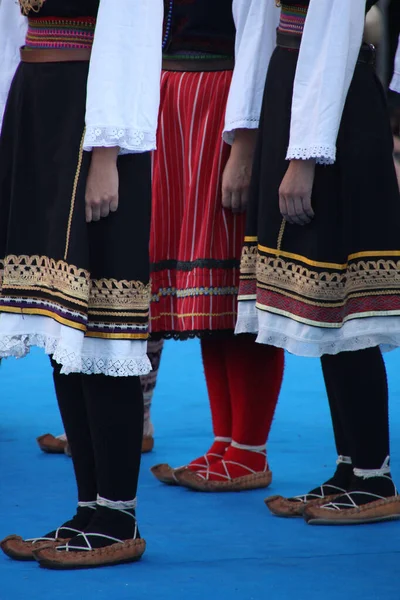 Traditionele Balkandans Een Festival — Stockfoto