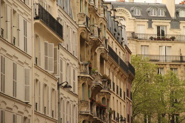 Edifício Clássico Paris — Fotografia de Stock