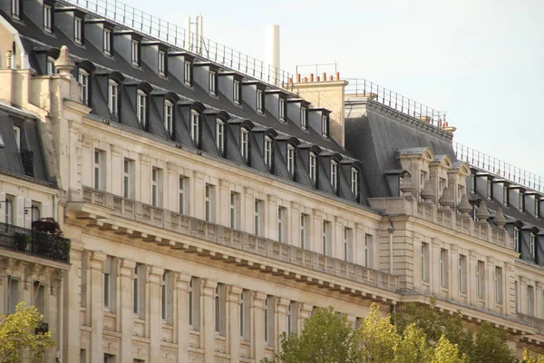 Klassisk Byggnad Paris — Stockfoto