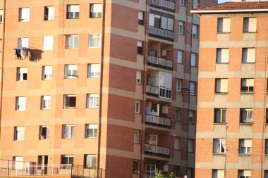 Bilbao şehrinde şehir manzarası