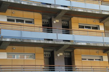 Bilbao şehrinde şehir manzarası