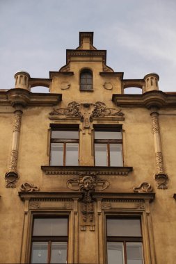 Prag 'ın eski bir kasabasında.