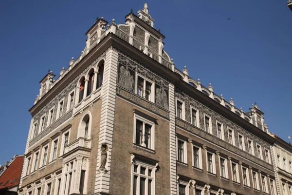 Edificio Casco Antiguo Praga — Foto de Stock