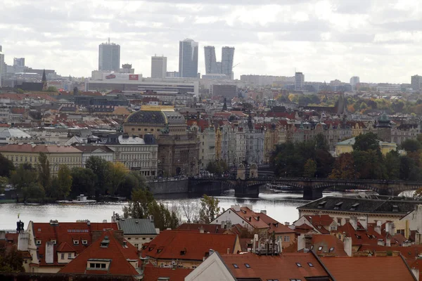 Edificio Nel Centro Storico Praga — Foto Stock