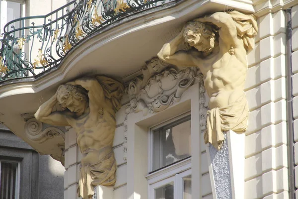 Edificio Nel Centro Storico Praga — Foto Stock