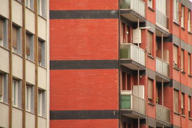 Bilbao şehrinin şehir manzarası