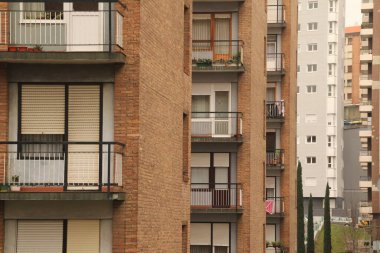 Bilbao şehrinin şehir manzarası