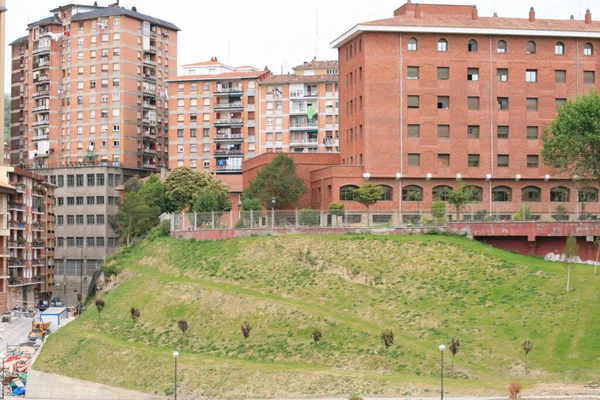 Vista Urbana Nella Città Bilbao — Foto Stock