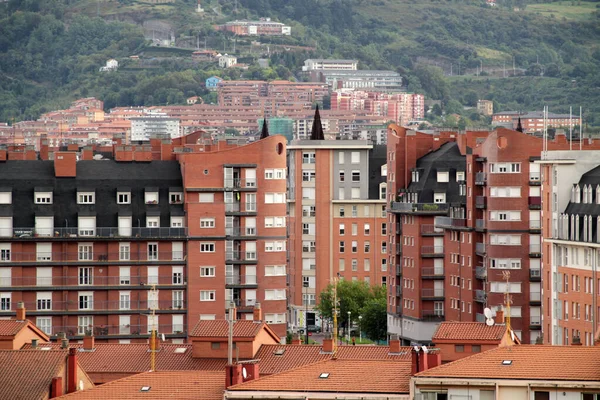 Vista Urbana Ciudad Bilbao —  Fotos de Stock