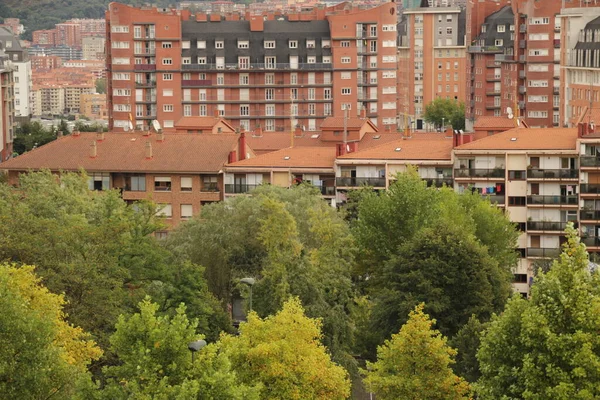 Vista Urbana Ciudad Bilbao — Foto de Stock