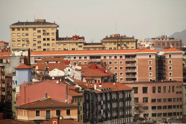 Stadsutsikt Staden Bilbao — Stockfoto