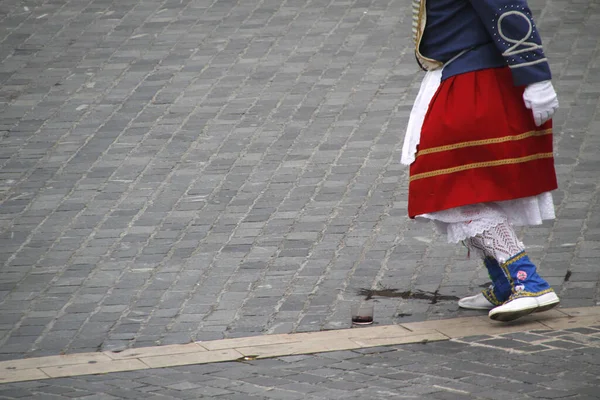 Baskijska Wystawa Taneczna Festiwalu Folkowym — Zdjęcie stockowe