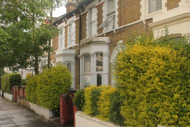 Londra 'nın klasik apartman blokları