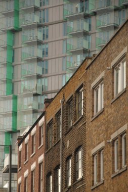 Londra 'nın klasik apartman blokları