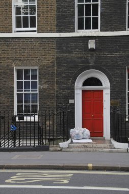 Londra 'nın klasik apartman blokları