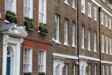 Londra 'nın klasik apartman blokları