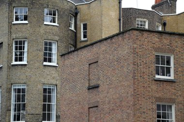 Londra 'nın klasik apartman blokları