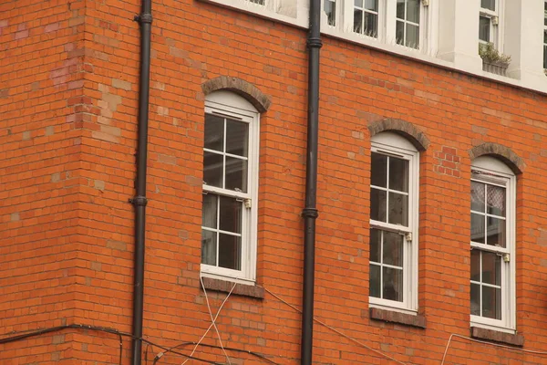 Klassieke Appartementen Blok Van Londen — Stockfoto