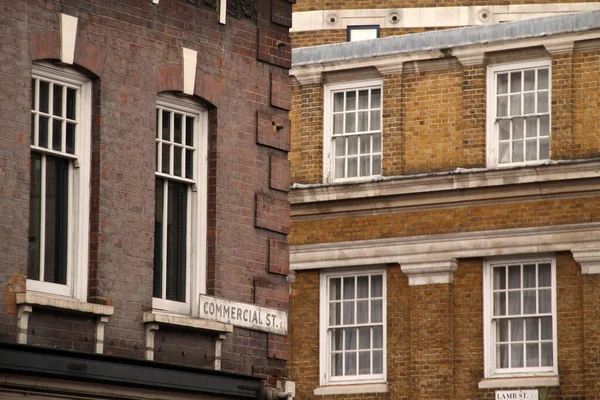 Clásico Bloque Apartamentos Londres — Foto de Stock