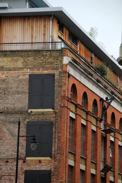 Londra Nın Klasik Apartman Blokları — Stok fotoğraf