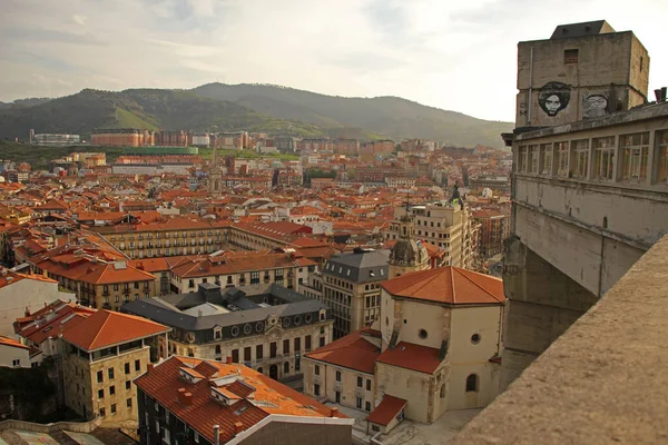 Gebäude Einem Viertel Von Bilbao — Stockfoto