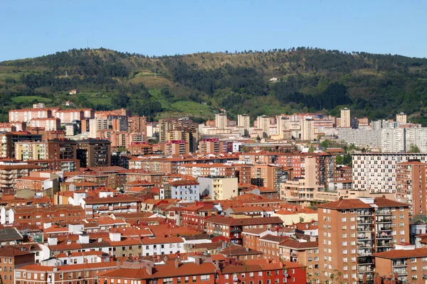 Gebäude Einem Viertel Von Bilbao — Stockfoto