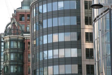 Londra 'nın finans bölgesinde binalar
